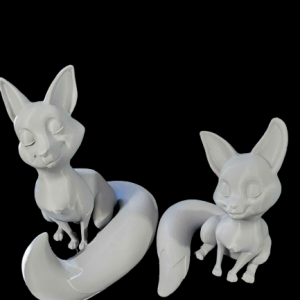 Fox Bookends